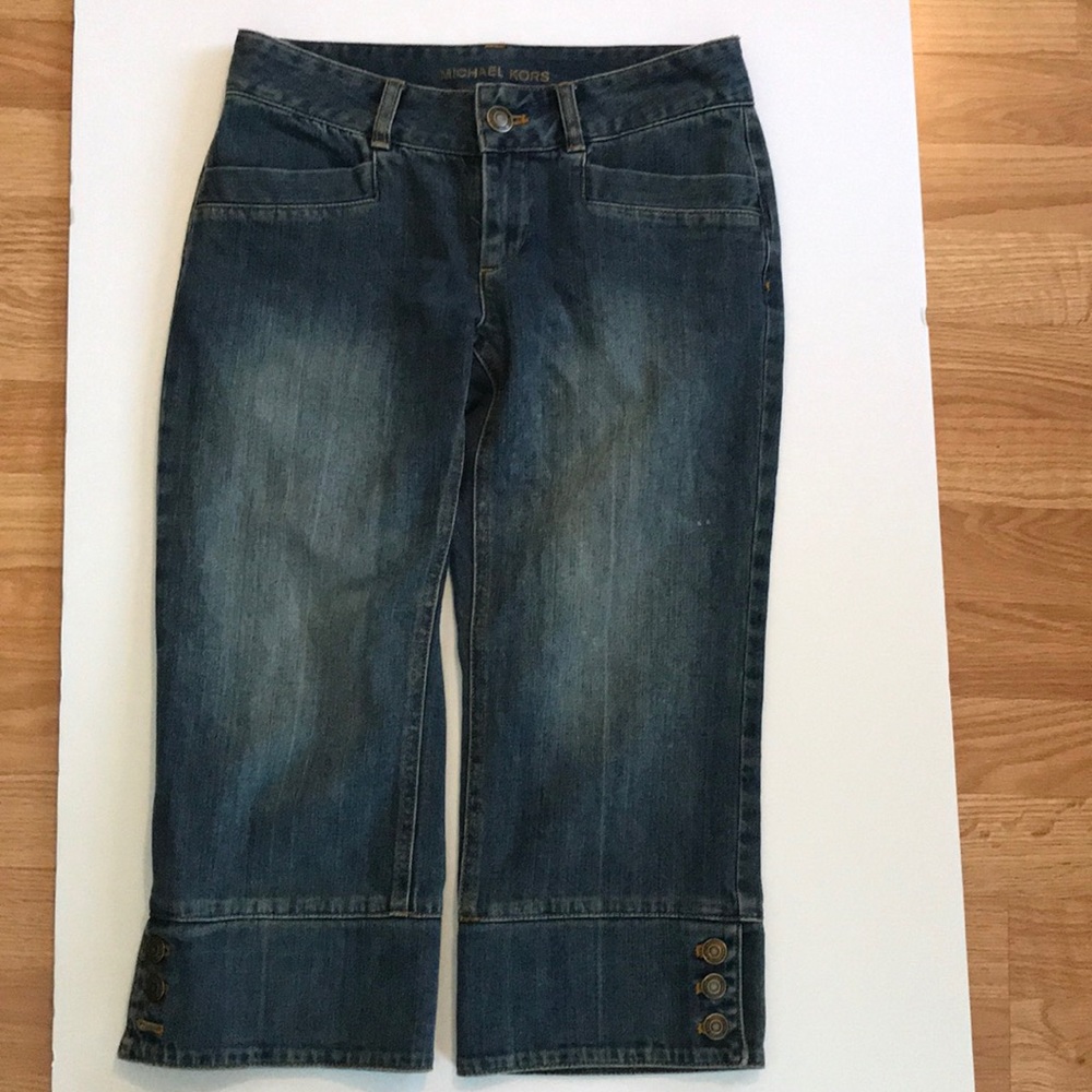 Michael Kors Great  Condition Jean Capris  Size 2